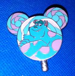 35437 - Lollipop Mystery Pins - Sulley - Hong Kong Disneyland alternate image