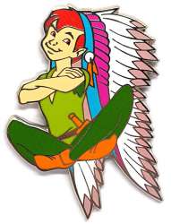 19320 - Peter Pan - Peter with War Bonnet - Disneyland Resort Paris alternate image