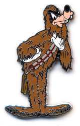 Goofy as Chewbacca pin ONLY
