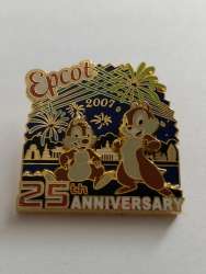 EPCOT 25th Anniversary - EPCOT 25th Anniversary - Chip dale - WDW