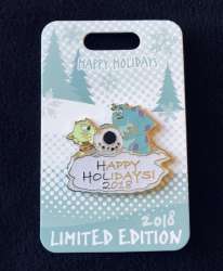 19680 - Happy Holidays 2018 - Mike and Sulley alternate image