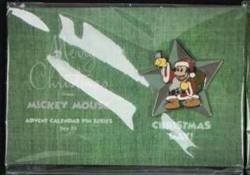 2003 Advent Calendar - Set #7 - Santa Mickey Mouse - DSUS