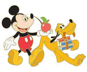 35628 - Back to School - Mickey and Pluto - Disney Store US alternate image