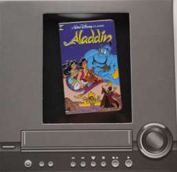 19054 - VHS Tape - Aladdin - Disneyland Resort alternate image