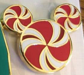 21449 - Christmas 2018 - Green Holiday Sweater and Mickey Icon Set - Peppermint Mickey Icon ONLY - Disney Store US alternate image