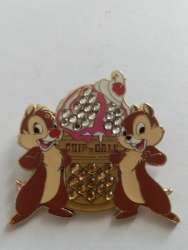 Characters with Jeweled Ice Cream - Chip and Dale - DSSH