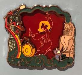 19086 - December 2018 Park Pack - Mulan - Mushu and Crickee - Mulan at Imperial Palace - Disney Store US alternate image