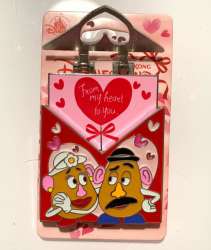 16738 - Valentine's Day 2019 - Mr. and Mrs. Potato Head Valentine's Card - Hong Kong Disneyland alternate image