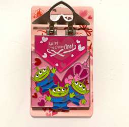 16742 - Valentine's Day 2019 - Little Green Men Valentine's Card - Hong Kong Disneyland alternate image