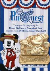 7003 - PinQuest Scavenger Hunt - Official Disney QuestEAR Completer - Disneyland Resort alternate image