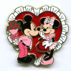 'Valentine&#039;s Day - Valentine&#039;s Day Gift Exchange (Mickey &amp; Minnie) Glitter/3D - MLT'
