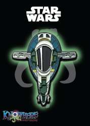 36281 - Star Wars Celebration 2019 - Mandalorian - Jango Fett's Slave 1 (Glow-in-the-Dark) - Disney Licensed alternate image