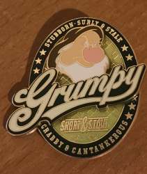 Vintage Label Art Series - Grumpy - Short &amp; Stout - MLT