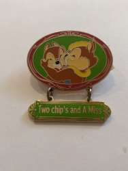18179 - Mickey & Pals - Sweet Kiss - Two Chips and a Miss Dangle - Disney Licensed alternate image