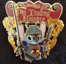 1538 - Pin Trading Knights - Stitch - Disneyland Resort alternate image