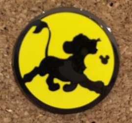 2015 Hidden Mickey - Character Silhouettes - Simba - DLR