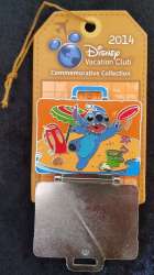 69998 - 2014 Disney Vacation Club Cruise Quarterly Series - Hinged Luggage - Stitch - Disney Vacation Club alternate image