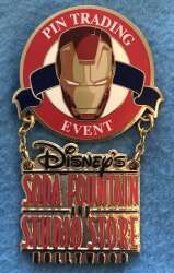 Click to view the DSF - Pin Trading Event Logo - Iron Man 3 Dangle details