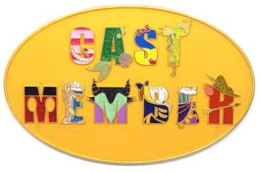 Cast Member Name Tag Jumbo