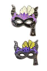 36803 - WDW Hidden Disney Series 2020: Carnevale Masks - Maleficent - Walt Disney World alternate image