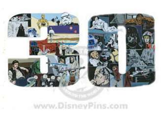 10834 - Star Wars Weekends 2007 - 30th Anniversary Jumbo Pin - Walt Disney World alternate image