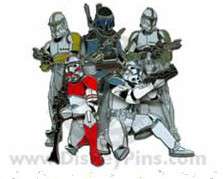 9994 - Star Wars Weekends 2008 - Clones Jumbo Pin - Walt Disney World alternate image