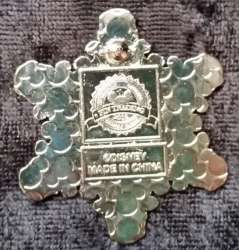 'Frozen - Anna &amp; Elsa Jeweled Snowflake Pin - MLT'