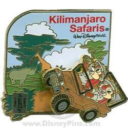 Kilimanjaro Safaris - Chip and Dale on Safari Truck
