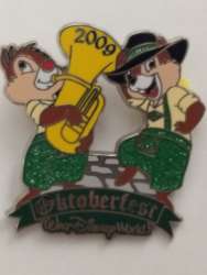 36986 - Oktoberfest - 2009 - Chip and Dale in Lederhosen - Walt Disney World alternate image