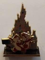 Le Chateau de la Belle Au Bois Dormant Castle Diorama - Chip and Dale