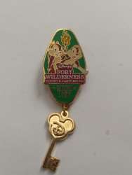 36995 - Resorts Room Keys - Fort Wilderness Resort & Campground Room 1971 - Chip & Dale - Walt Disney World alternate image