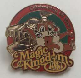 37007 - Celebrating 40 Years Magic Kingdom Passholder - Chip and Dale Jungle Cruise - Walt Disney World alternate image