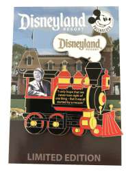 16023 - Disneyland Train with Quotes - Walt Driving Train - Disneyland Resort alternate image
