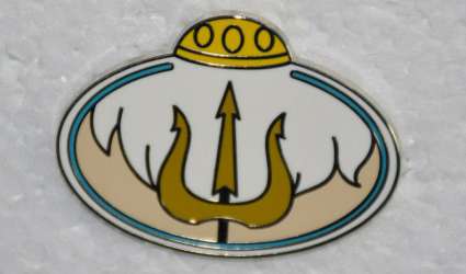 What&#039;s My Name Badge Mystery Set - The Little Mermaid - Cast Exclusive - King Triton - MLT