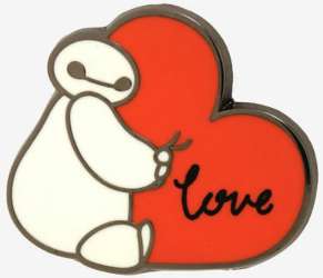 18472 - BoxLunch - Disney - Baymax Love Heart - Loungefly alternate image