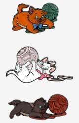 37180 - BoxLunch - Disney - Kittens and yarn balls - Full Set - Loungefly alternate image