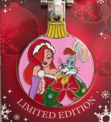 20563 - Resort Holiday Collection 2018: Hinged Ornaments - Pop Century Resort - Jessica & Roger Rabbit Ornament - Walt Disney World alternate image