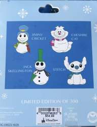 Mickey&#039;s Very Merry Christmas Party (MVMCP) 2018 - Snowmen 4-pin Boxed Set - WDW