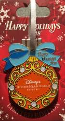 20565 - Resort Holiday Collection 2018: Hinged Ornaments - Hilton Head Island Resort - Mickey & Pluto Ornament - Walt Disney World alternate image