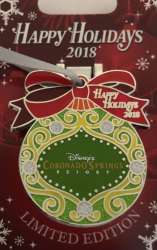 20557 - Resort Holiday Collection 2018: Hinged Ornaments - Coronado Springs Resort - Santa Goofy Ornament - Walt Disney World alternate image