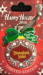 20568 - Resort Holiday Collection 2018: Hinged Ornaments - Disneyland Hotel - Tinker Bell Ornament - Disneyland Resort alternate image