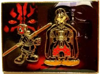 Disney Characters as Star Wars - Darth Maul Donald Duck and Darth Vader Goofy - MLT