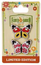 'EPCOT International Flower &amp; Garden Festival 2017 - Minnie and Mickey Butterflies - WDW'