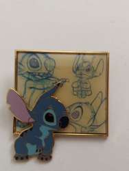 37521 - Blue sketch series - Stitch - Disney Store US alternate image