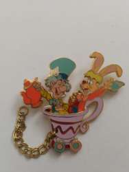 DLRP Pin of the Month Train Series - Mad Hatter and March Hare - DLP
