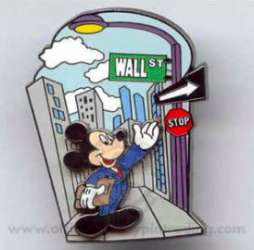 22655 - World Of Disney (NYC) - Mickey Mouse on Wall Street - Disney Store US alternate image