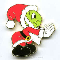 'Merry Christmas 2005 - Pin Pursuit - Jiminy Cricket Stocking - WDW'