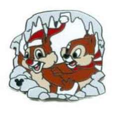 19131 - 2007 Hidden Mickey - Chip and Dale Seasons - Winter - Walt Disney World alternate image