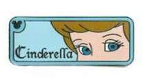 2008 Hidden Mickey - Rear View Mirror - Cinderella - WDW