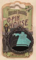 9380 - Haunted Mansion O'Pin House - Hat Box Ghost in Mirror - Disneyland Resort alternate image